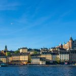 suède stockholm pier plage