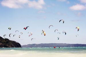 kitesurfing à Boracay 