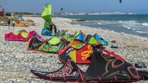 Equipement pour faire du kitesurf