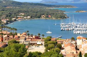 L'île de Porquerolles en France