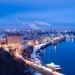 The Dnieper River Kiev Ukraine