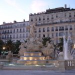 Toulon place de la liberté-fontaine