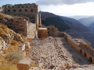 Forteresse de Kerak site de renom en Jordanie