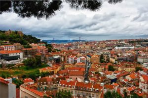 La ville de Lisbonne au Portugal