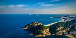 Plage de Copacabana Rio de Janeiro au Brésil