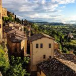 Toscane en italie ville paysage