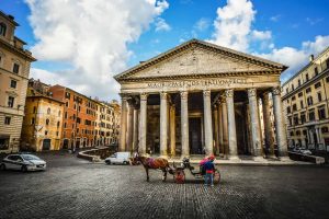 La ville de Rome en Italie le Panthéon 