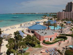 La ville de Freeport aux Bahamas