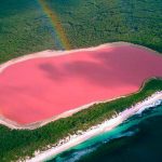 Le lac Rose au Sénégal