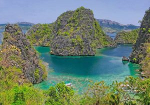 Les lacs de l'île de Coron aux Philippines