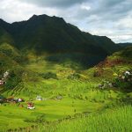 Les rizières en terrasse de Banaue sur l'île de Luçon aux Philippines