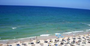 Plage sur l'îles Kerkennah en Tunisie