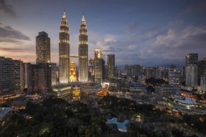 Ville de Kuala Lumpur en Malaisie