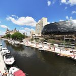 Le canal du rideau à Ottawa Ontario au Canada