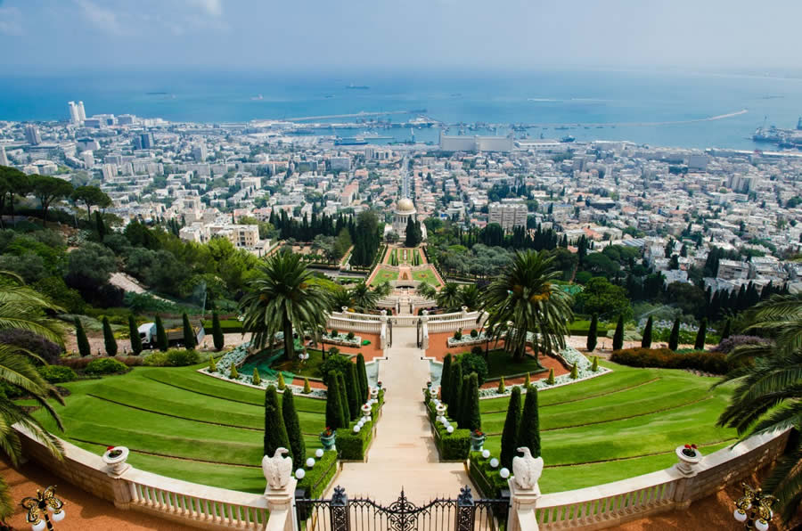 Les terrasses baha'ies en Israel