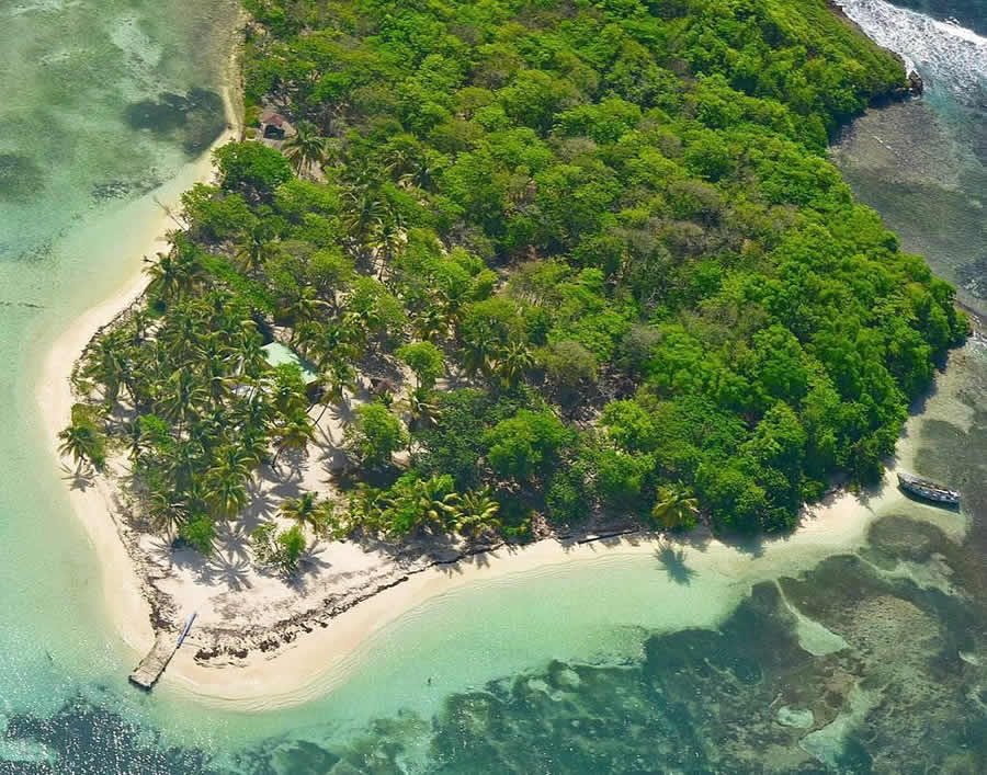 L'îlet du Gosier en Guadeloupe