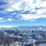 Cold Klagenfurt Wintry Homes Winter Snowy City