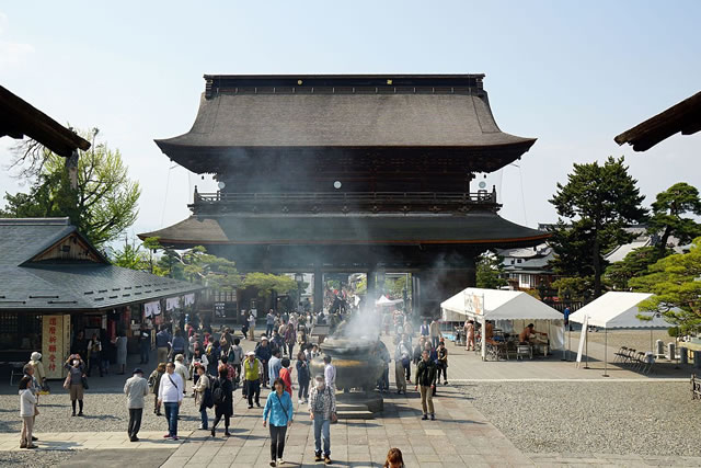 Zenkoji Nagano au Japon