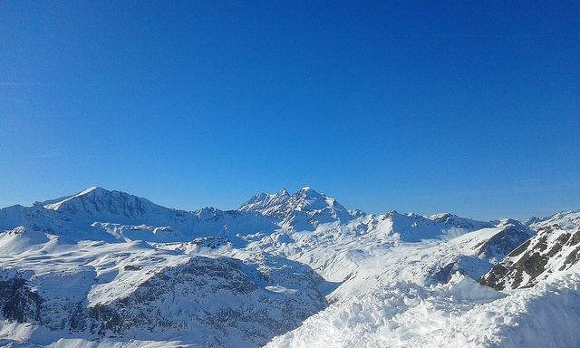 Le glacier de la Grande Motte à Tignes