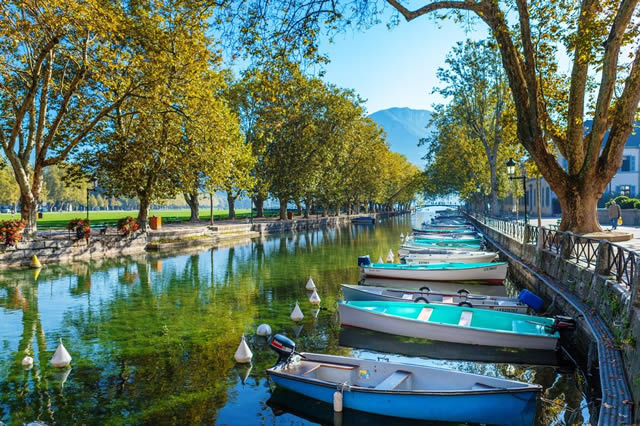 Les canaux d’Annecy