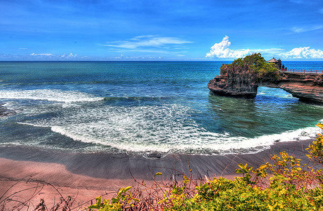 Plage et paysage à Bali