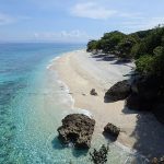 Belle vue d'une plage aux Philippines