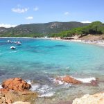 La plage de Palombaggia en Corse du Sud