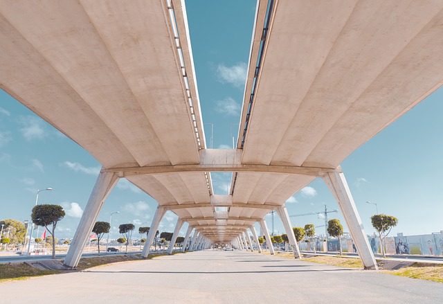 Architecture du Pont de Rabat au Maroc