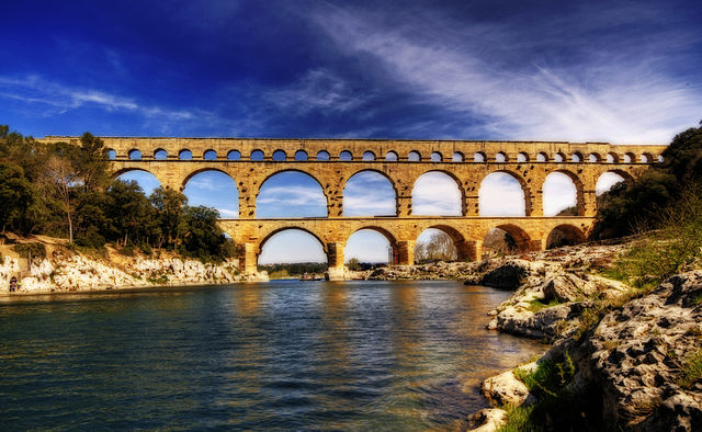 Le Pont du Gard en Occitanie