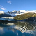 Paysage pour une croisière en Patagonie