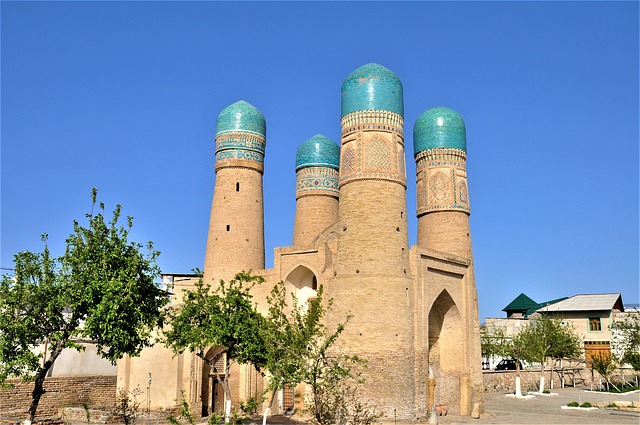 Boukhara à Ouzbékistan en Asie centrale
