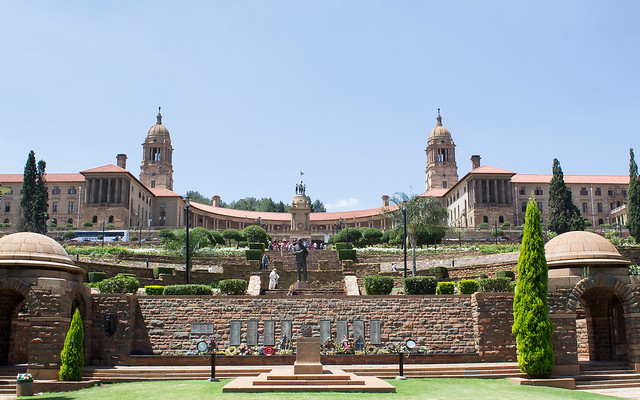 Les Union buildings à Pretoria en Afrique du sud