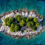 Une petite île en Croatie