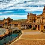 La Plaza à Séville en Espagne