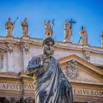 La basilique de Saint-Pierre du Vatican en Italie