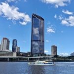 La Brisbane River à Brisbane en Australie