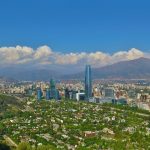 La ville de Santiago au Chili