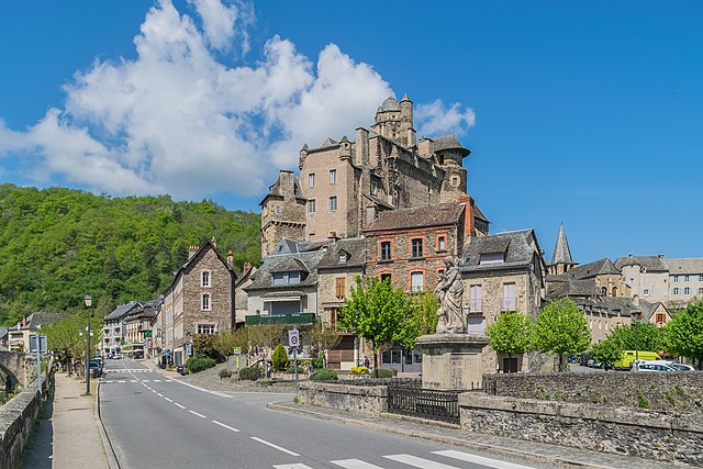 Le chateau d'Estaing à Aveyron