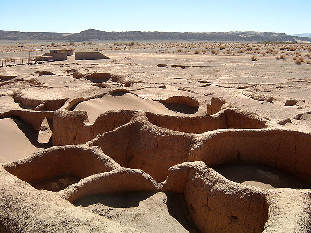 Les ruines de Tulor au Chili