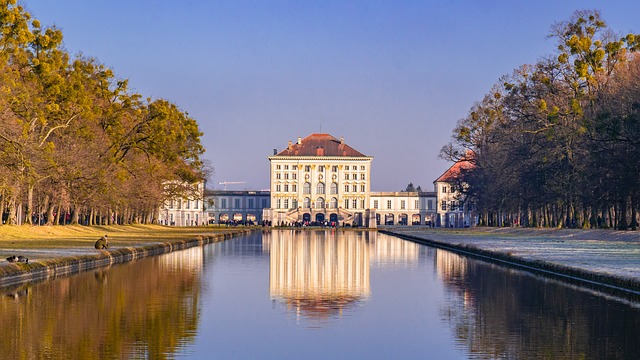 Le chateau de Nymphenburg a Munich