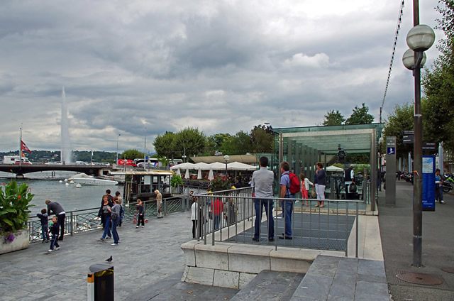 Parking sur un quai