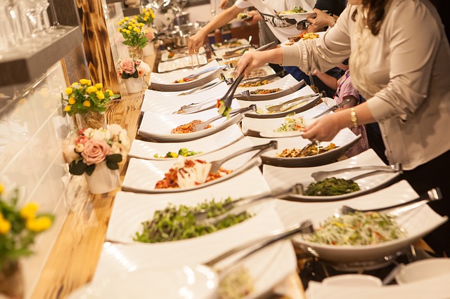 Un buffet de croisiere