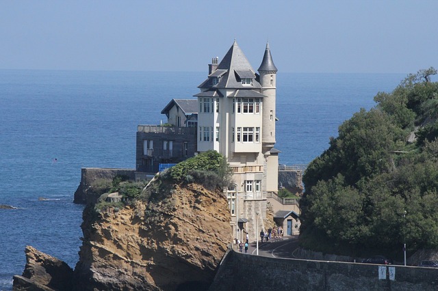 Architecture de la Villa Belza Pays Basque Biarritz