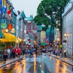 La rue de Saint Louis dans le Vieux Quebec