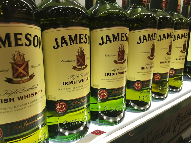 Jameson whiskey Dublin