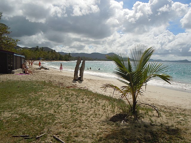 Plage de Corps de Garde Sainte Luce Martinique