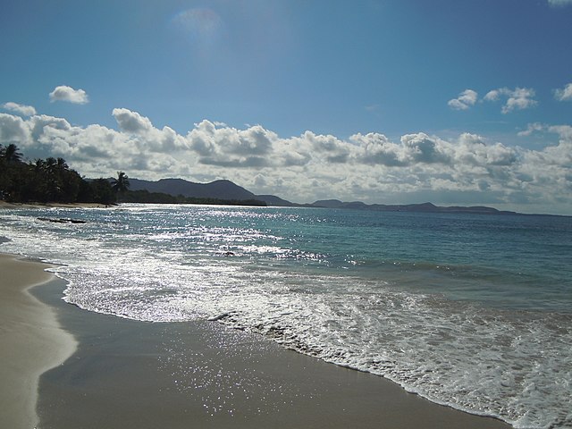 Plage de Desert Sainte Luce Martinique