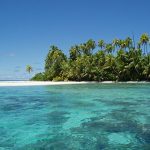 Atoll sur les iles Salomons Oceanie