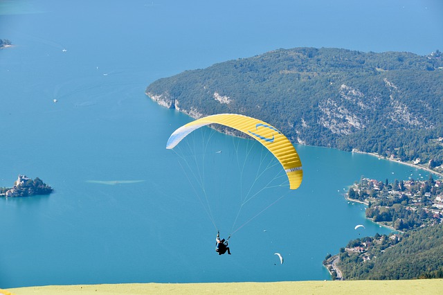 Lac Annecy parapente