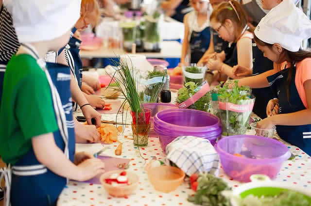 Projet de classe decouverte cuisine